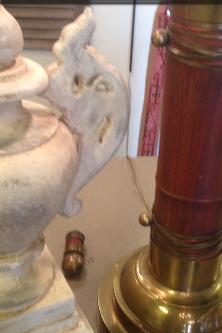 Client wanted the Red bamboo center to match the inspiration fragment....